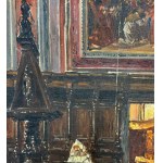 Interior of a Cathedral - D. Battaglia (Napoli, 1842 - 1904)
