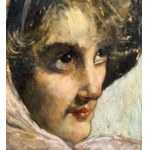 Elegant Woman with a Hat