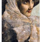 Elegant Woman with a Hat