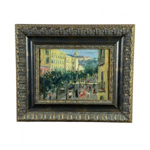 Neapolitan street with figures