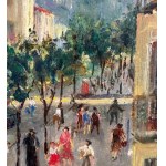 Neapolitan street with figures