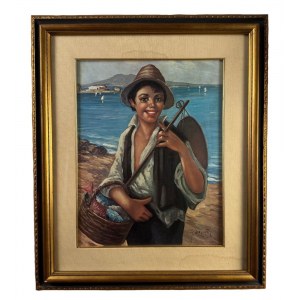 Young Neapolitan Fisherman - G. De Curtis