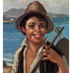 Young Neapolitan Fisherman - G. De Curtis