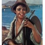 Young Neapolitan Fisherman - G. De Curtis