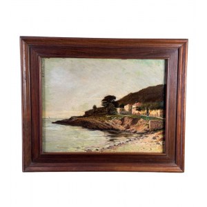 Coastal stretch - Giuseppe Sauli (1853 - 1928)