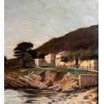 Coastal stretch - Giuseppe Sauli (1853 - 1928)