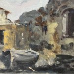 Seaside view in Pozzuoli - Leon Giuseppe Buono