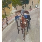 Street with Figures - Mario Cortiello