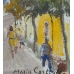 Street with Figures - Mario Cortiello
