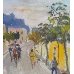 Street with Figures - Mario Cortiello