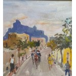 Street with Figures - Mario Cortiello