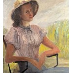 Woman with a hat