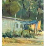 Paysage avec une petite maison - Angela Carugati (1881 - 1977)