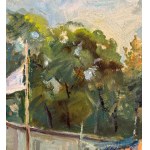 Paysage avec une petite maison - Angela Carugati (1881 - 1977)