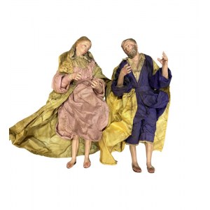 Number of 20 Nativity scene sculptures from Naples from 1930-1940