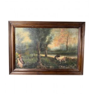 Landscape with cattle