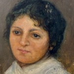 Bildnis einer Frau - L. Serra 1883