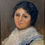 Bildnis einer Frau - L. Serra 1883