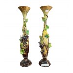 Pair of ceramic vases