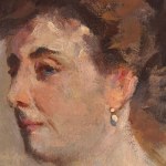 Portrait of a woman in the Impressionist style