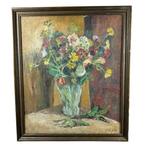 Vase avec fleurs