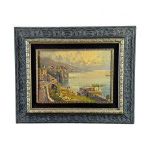 View of a Neapolitan seaside