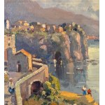 View of a Neapolitan seaside