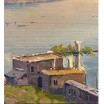 View of a Neapolitan seaside