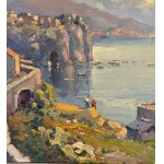 View of a Neapolitan seaside