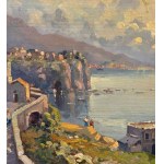 View of a Neapolitan seaside