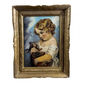 Portrait of a Girl with a Doll