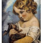 Portrait of a Girl with a Doll