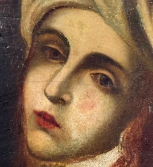 Portrait of Beatrice Ceci in the manner of Guido Reni