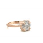 RING IN 14K ROSE GOLD 4.36 GR WITH 2.08 CT DIAMOND RNG40504