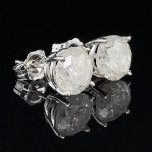 EARRINGS IN 14K WHITE GOLD 1.68 GR WITH DIAMONDS - ER31203