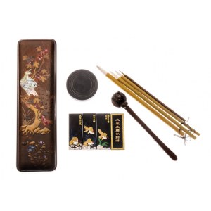 Yatate and the Meiji era calligraphy set