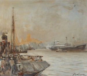 Marian MOKWA, PORT w GDAŃSKU