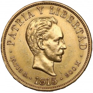 Kuba, 10 peso 1915