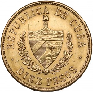 Cuba, 10 peso 1915