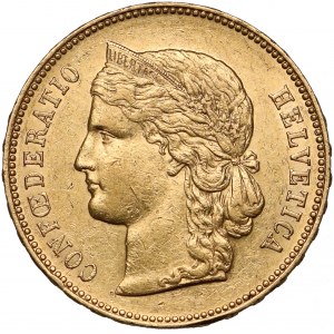 Szwajcaria, 20 franków 1890
