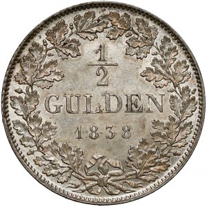 Germany, Bayern, 1/2 gulden 1838