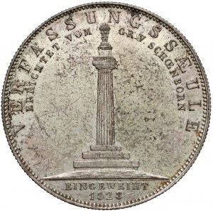 Germany, Bayern, Taler 1828 - Verfassungssäule