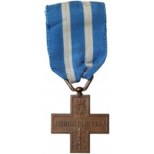 Włochy, Wiktor Emanuel III, Krzyż Zasługi Wojennej