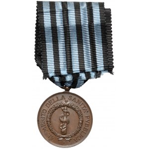 Italy, Victor Emanuel III, Medal Al Merito della Sanità Pubblica
