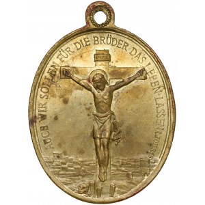 Medalik religijny, Auch wir sollen für die Brüder das Leben lassen