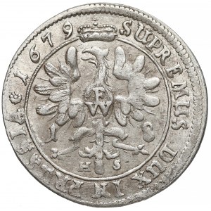 Niemcy, Prusy, Fryderyk Wilhelm, Ort Królewiec 1679 HS