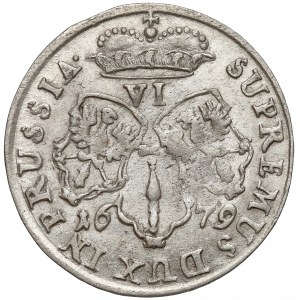 Germany, Preussen, Friedrich Wilhelm, 6 groschen 1679 HS