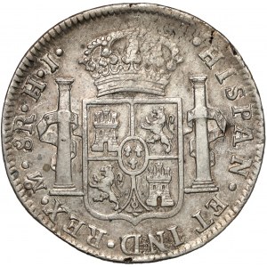 Meksyk, Fernando VII, 8 reales 1810 HJ, Mexico City