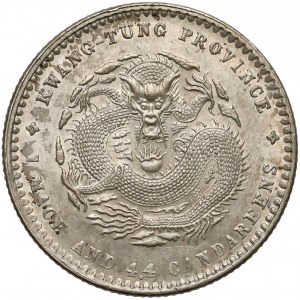 Chiny, Kwang-Tung, 20 centów (1 mace i 4.4 candareens) bez daty (1890-1908)