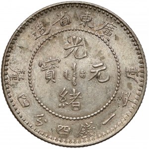 Chiny, Kwang-Tung, 20 centów (1 mace i 4.4 candareens) bez daty (1890-1908)